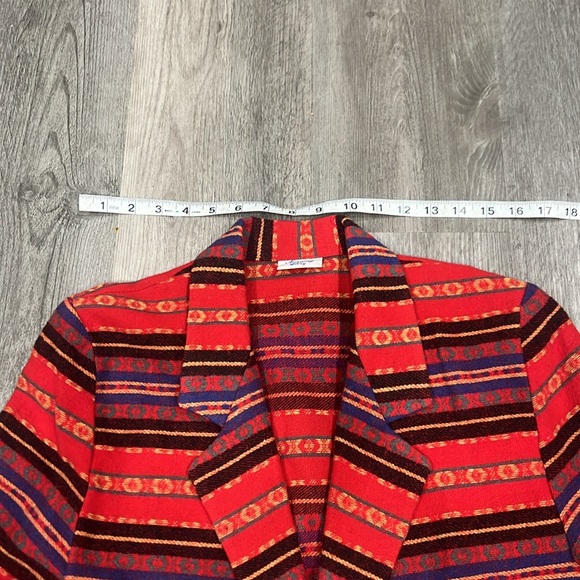 Morning Glory vintage Native print jacket, EUC - Picture 5 of 7